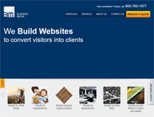 Tablet Screenshot of businessmedia.ca